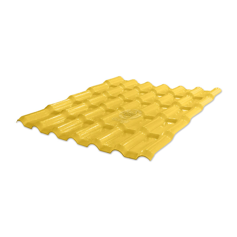 ASA uPVC Tile Sheet 2mm Thick 7 Feet Length 3.5 Feet Width Roofing Tiles Roofing Sheet (1pc)