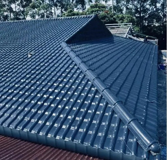ASA uPVC Tile Sheet 2mm Thick 7 Feet Length 3.5 Feet Width Roofing Tiles Roofing Sheet (1pc)