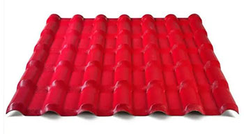 ASA uPVC Tile Sheet 2mm Thick 7 Feet Length 3.5 Feet Width Roofing Tiles Roofing Sheet (1pc)