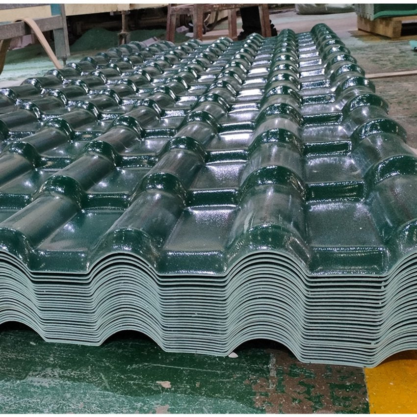 ASA uPVC Tile Sheet 2mm Thick 7 Feet Length 3.5 Feet Width Roofing Tiles Roofing Sheet (1pc)