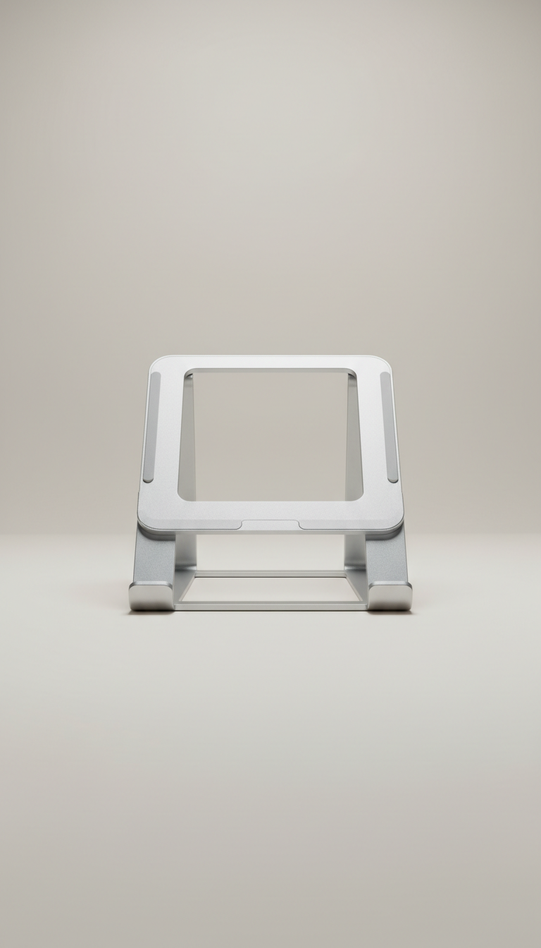 Modular Laptop Stand Frosted Silver