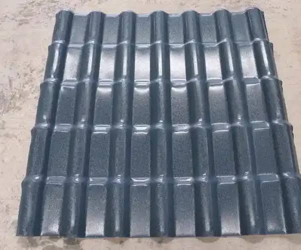 ASA uPVC Tile Sheet 2mm Thick 7 Feet Length 3.5 Feet Width Roofing Tiles Roofing Sheet (1pc)